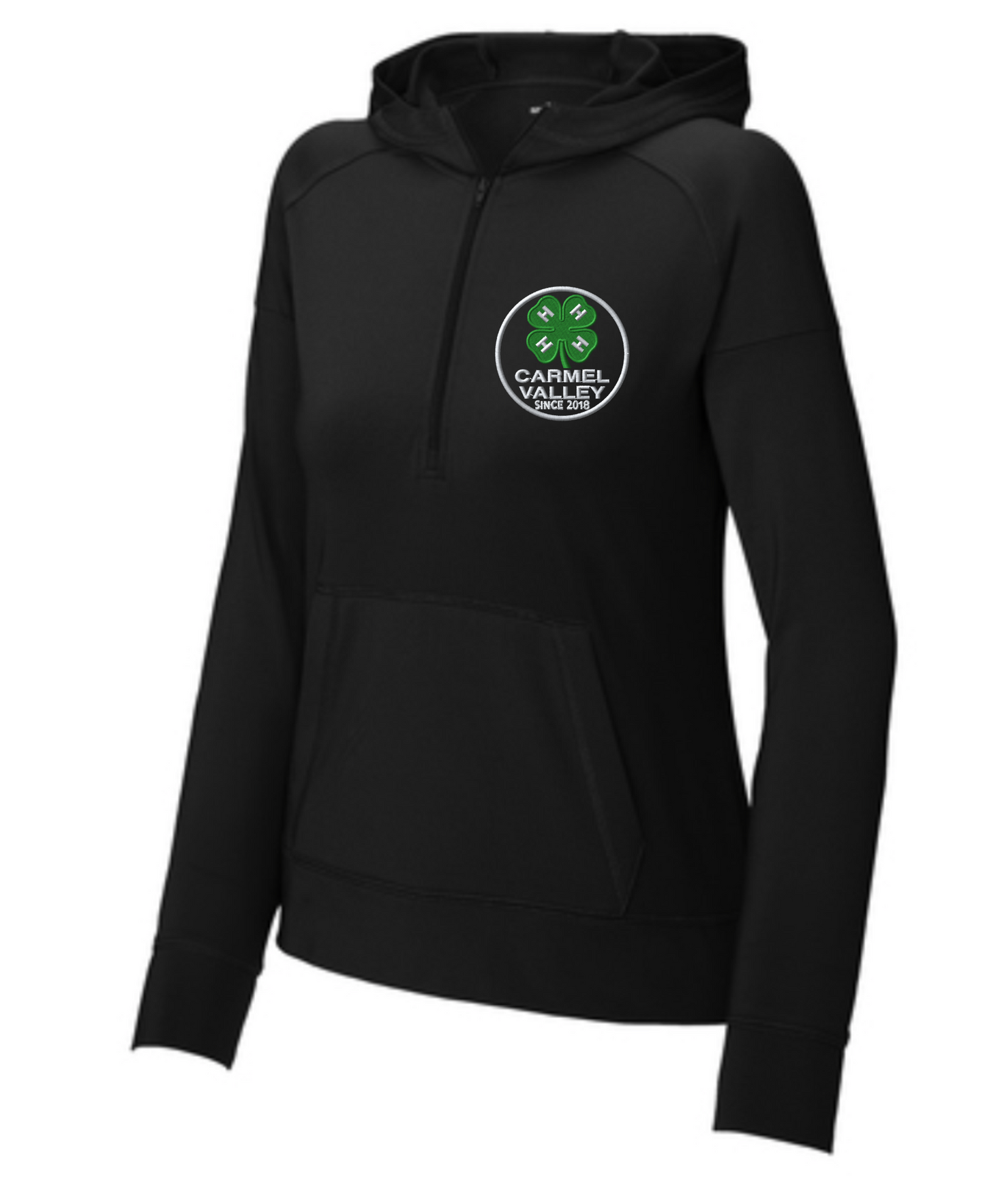 Carmel Valley 4-H Sport-Wick® Stretch 1/2-Zip Hoodie