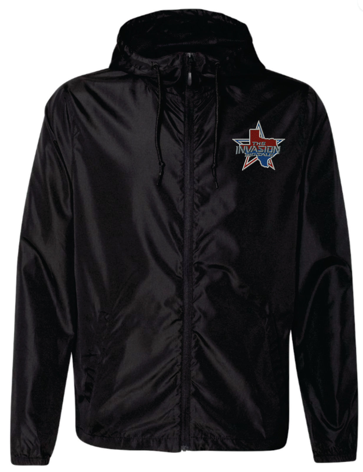 Invasion Adult Lightweight Windbreaker Full-Zip Jacket