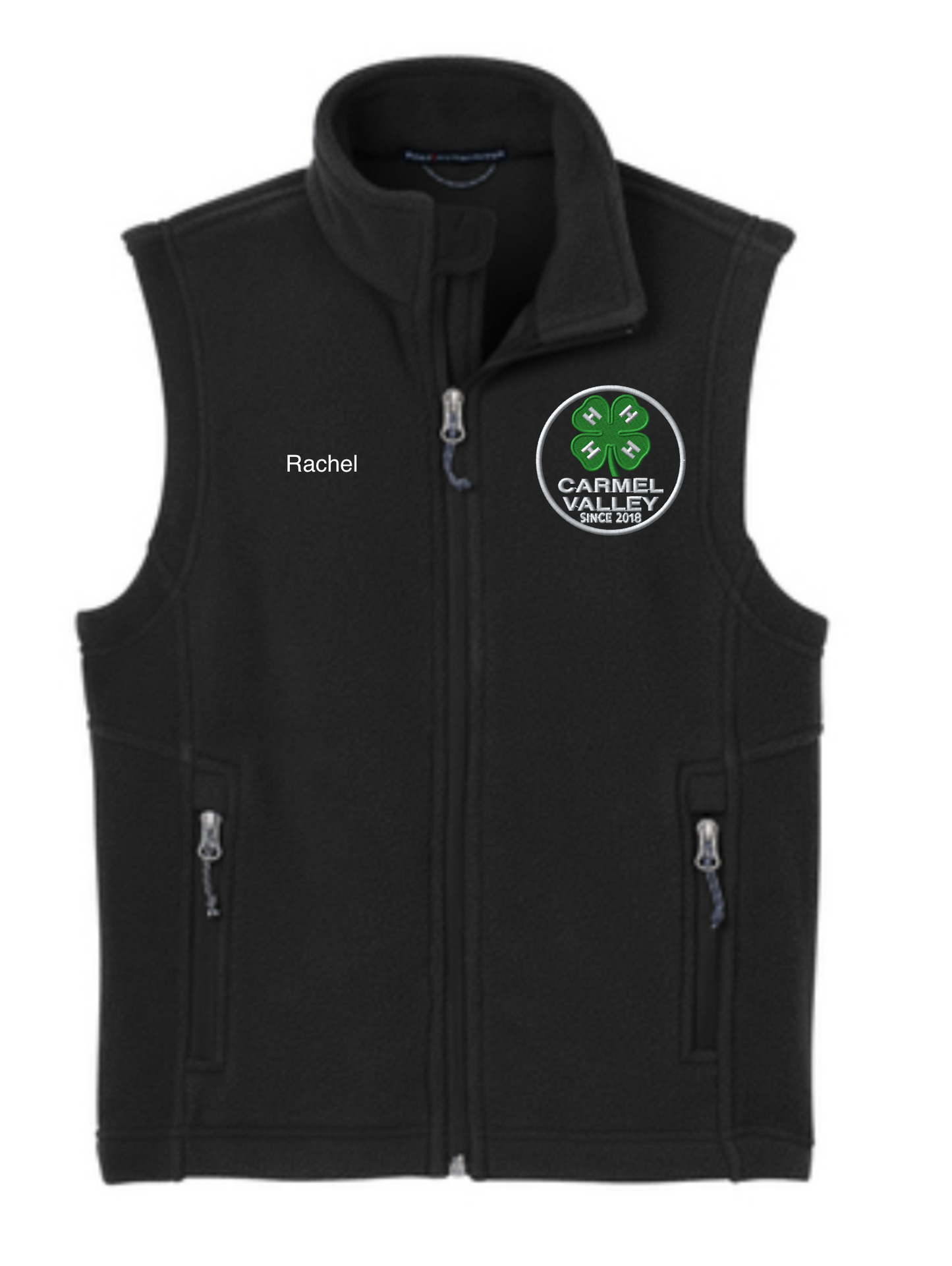 Youth Carmel Valley Personalized 4-H Port Authority Fleece Vest