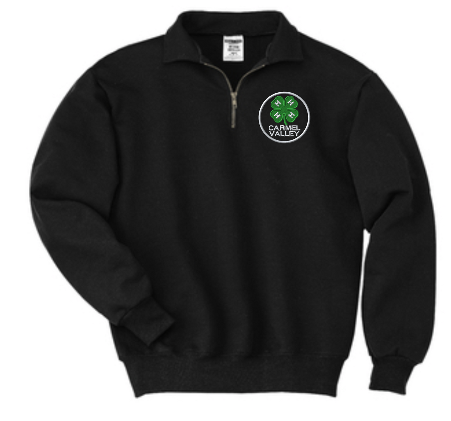 Carmel Valley 4-H 1/4 Zip Sweatshirt Personalized