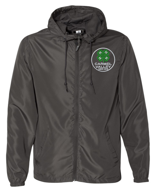 Carmel Valley 4-H Adult Lightweight Windbreaker Full-Zip Jacket