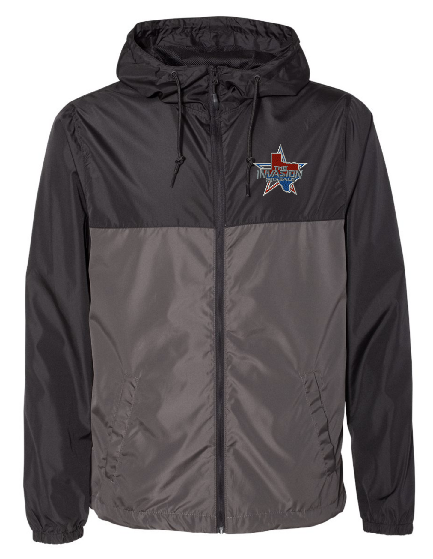 Invasion Adult Lightweight Windbreaker Full-Zip Jacket