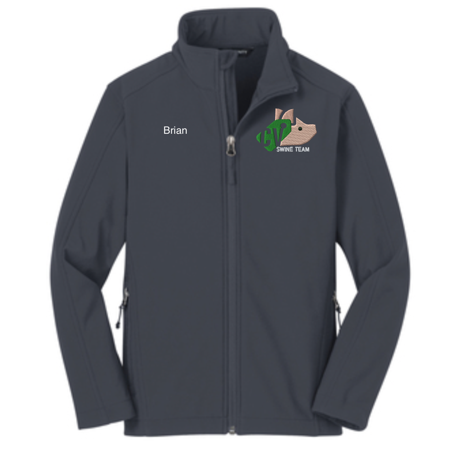 Youth Carmel Valley 4-H Personalized Swine Team 4-H Port Authority Soft Shell Jacket
