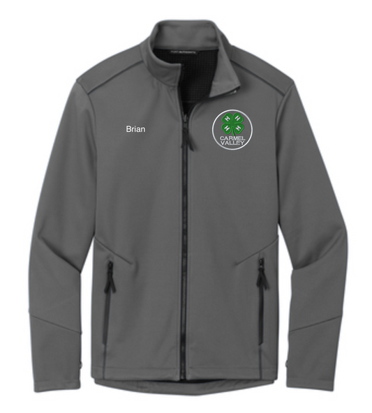 Carmel Valley 4-H Men's Personalized GRAPHITE Collective Tech Soft Shell Jacket