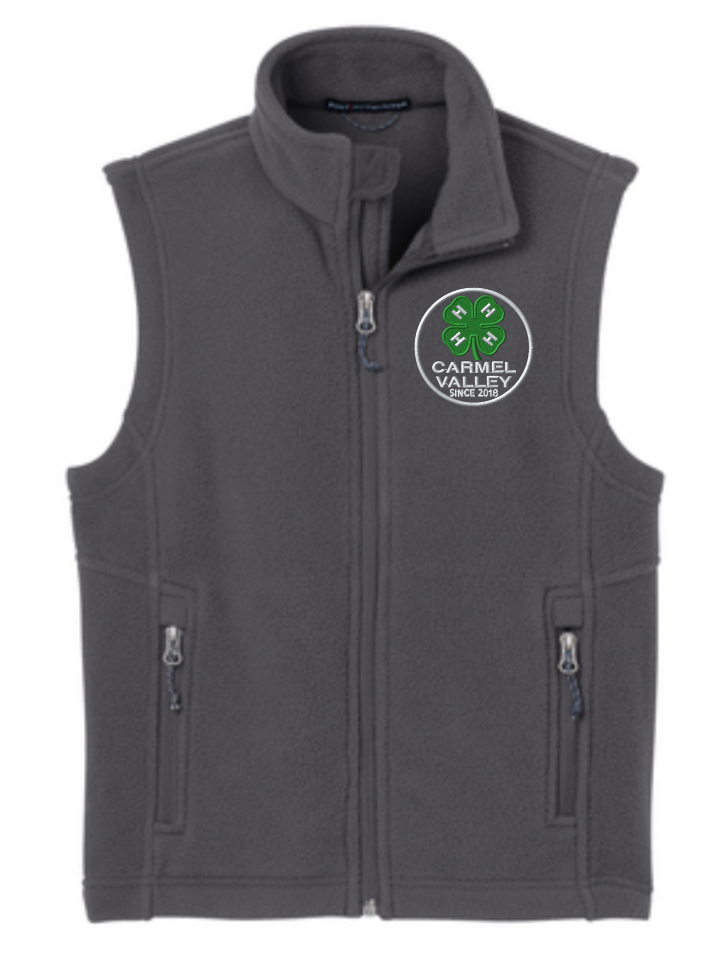 Youth Carmel Valley Personalized 4-H Port Authority Fleece Vest
