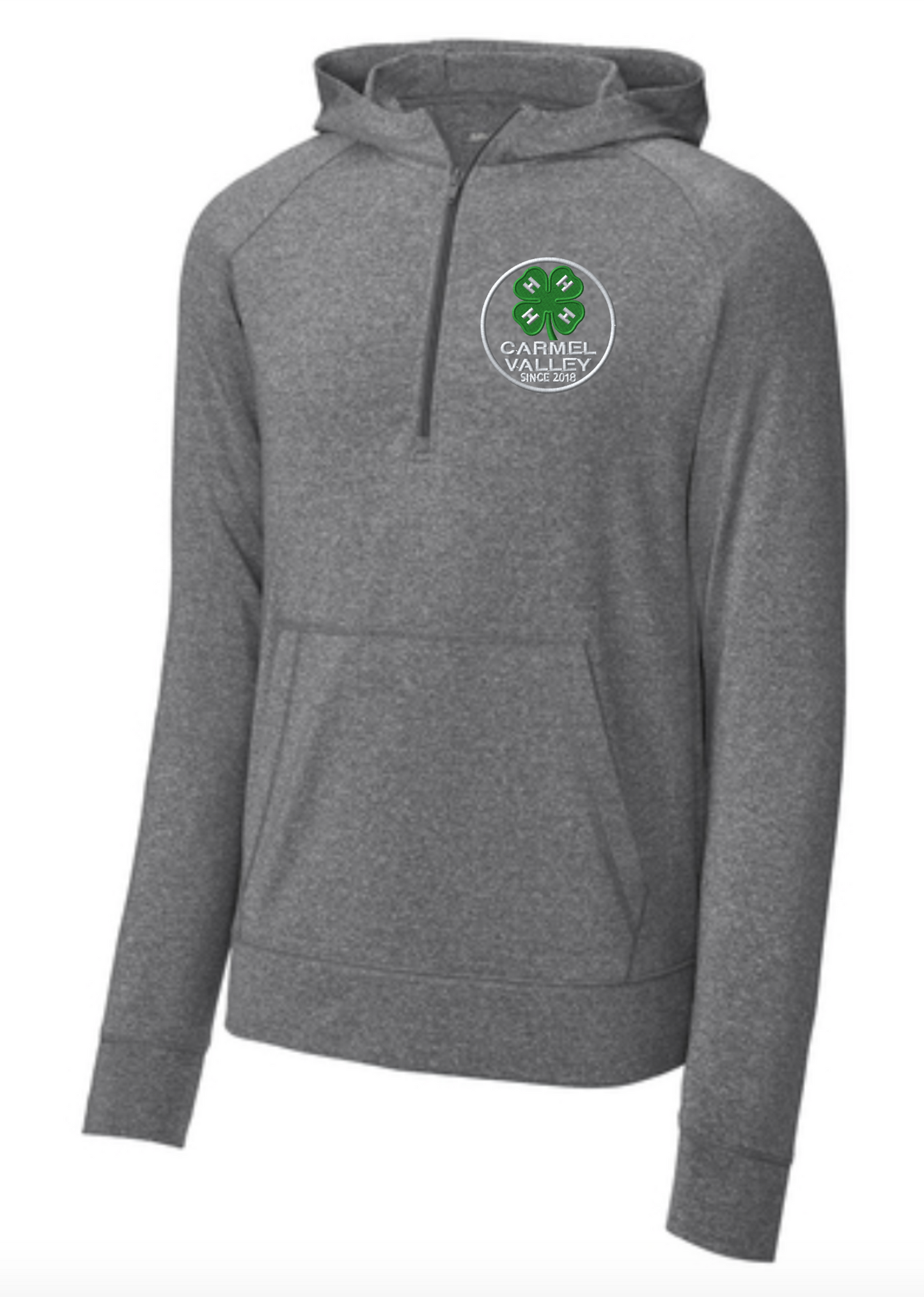 Carmel Valley 4-H Sport-Wick® Stretch 1/2-Zip Hoodie