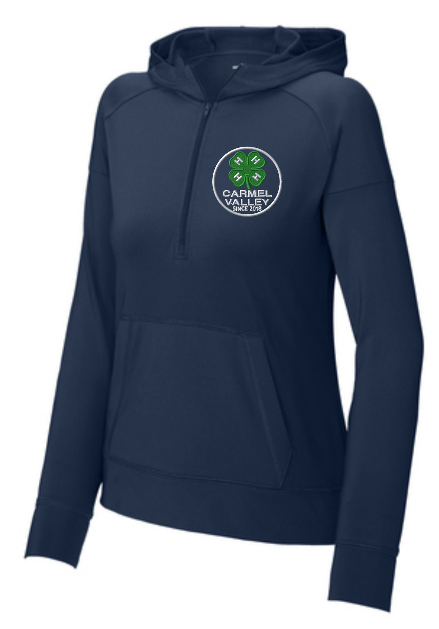 Carmel Valley 4-H Sport-Wick® Stretch 1/2-Zip Hoodie