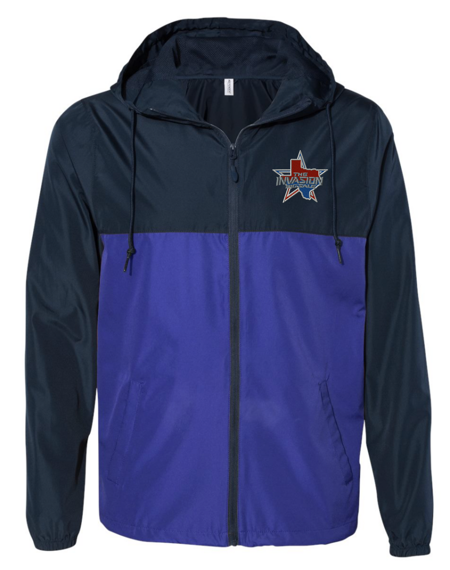 Invasion Adult Lightweight Windbreaker Full-Zip Jacket