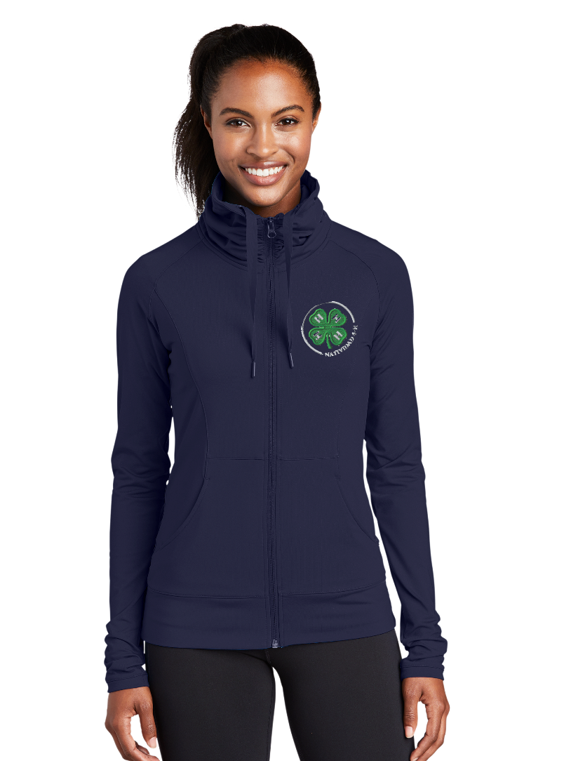 Sport-Tek® Ladies Sport-Wick®Stretch Full-Zip Jacket