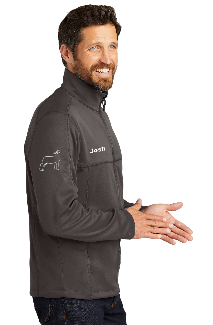 Chualar 4-H Personalized Men's GRAPHITE GREY Port Authority ® Collective Smooth Fleece Jacket