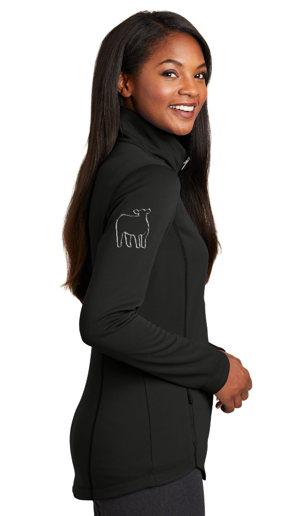 KCBR 4-H Personalized Women's BLACK Port Authority ® Collective Smooth Fleece Jacket