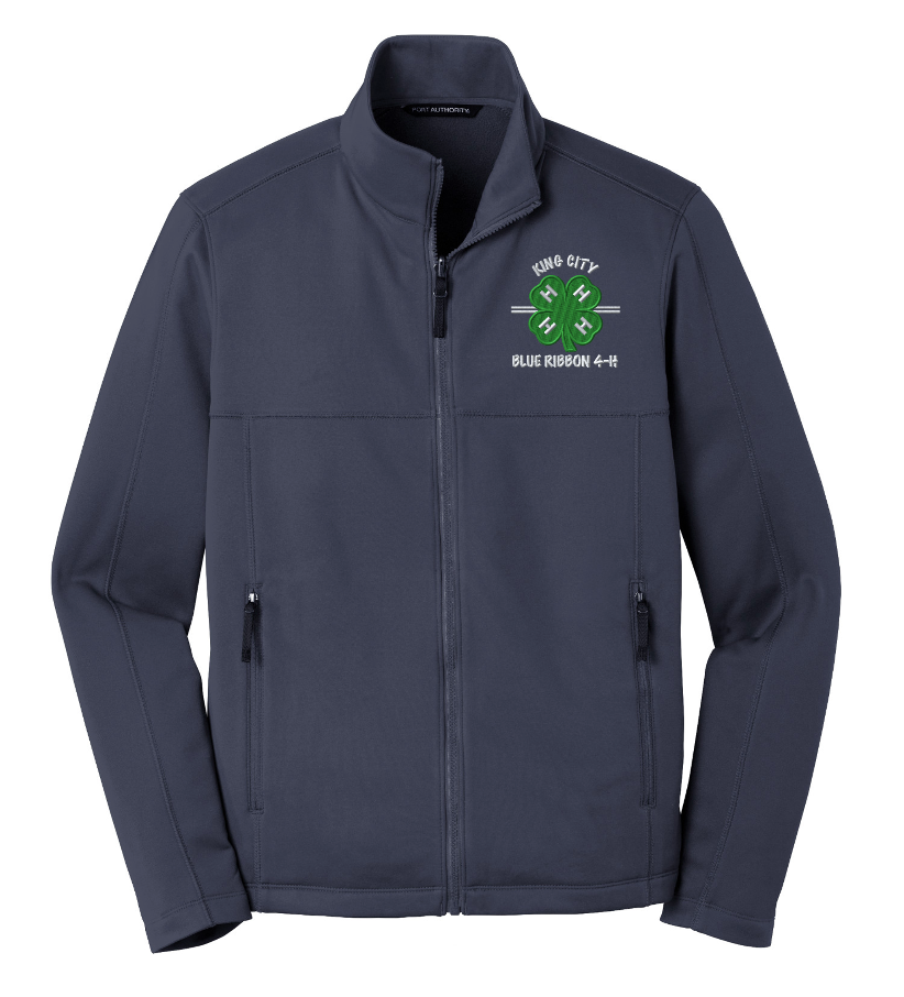 KCBR 4-H Men's Port Authority ® Collective Smooth Fleece Jacket