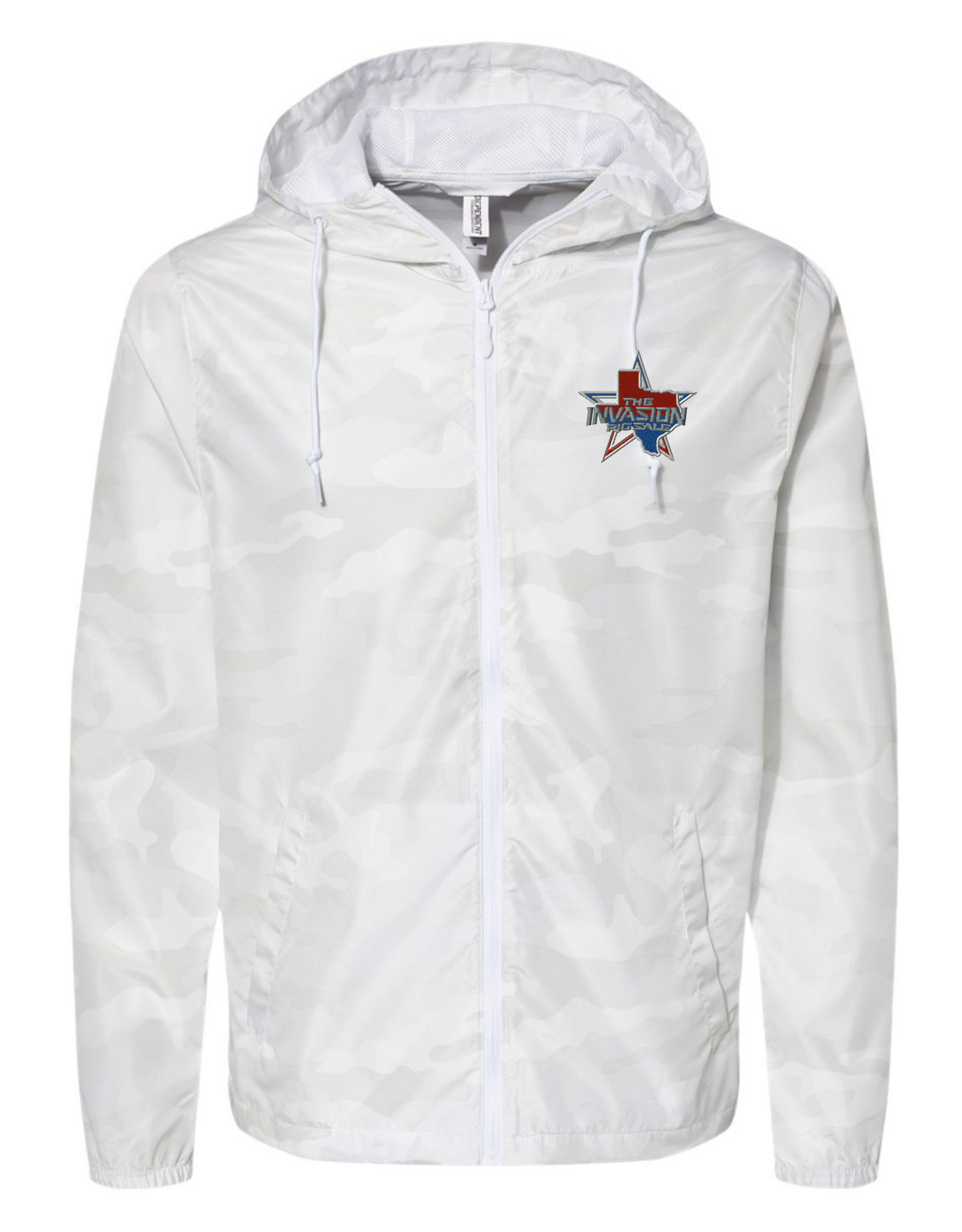 Invasion Adult Lightweight Windbreaker Full-Zip Jacket